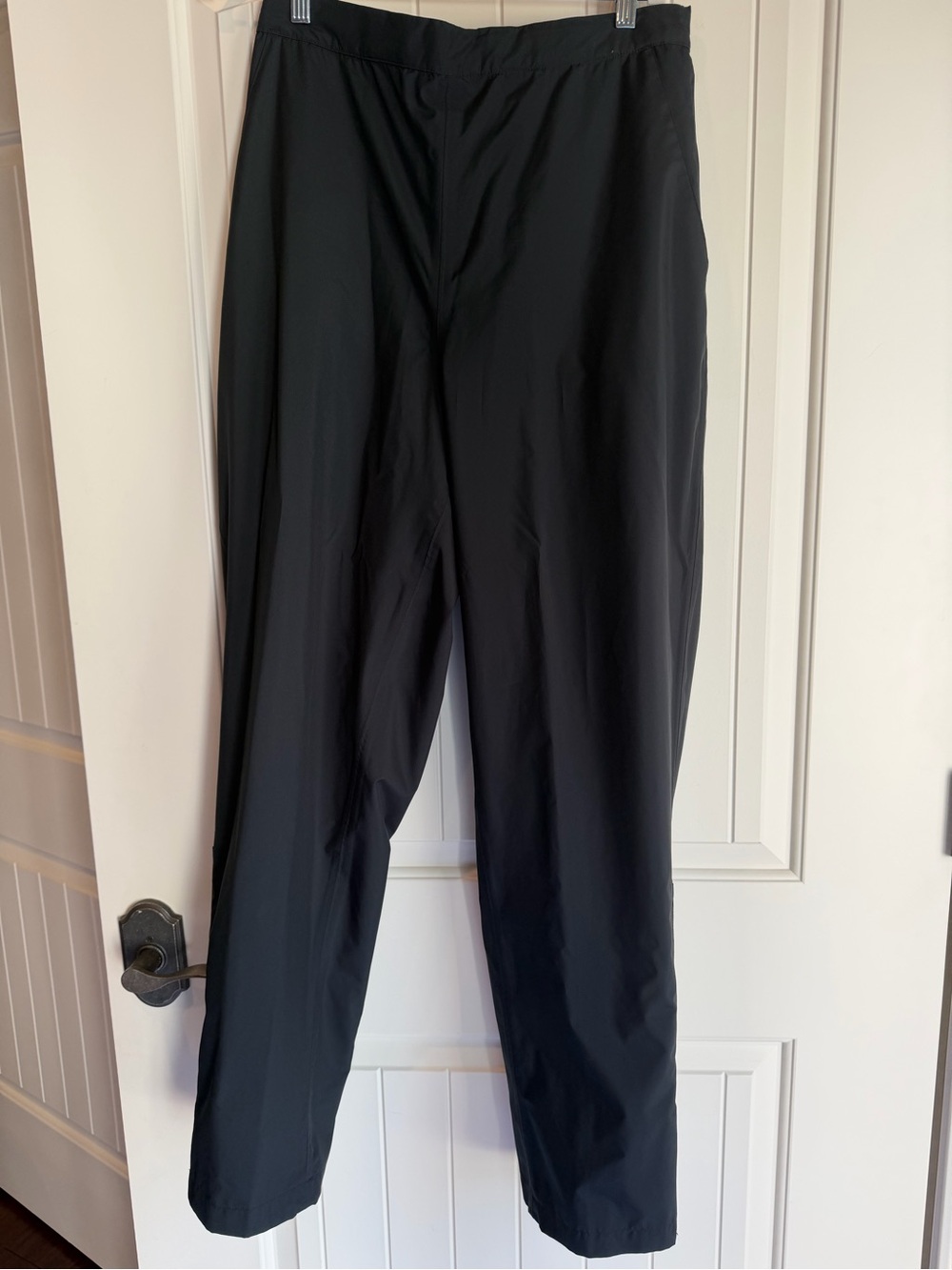 FootJoy DryJoys Women's Large Black Waterproof Golf Rain Pants 32" Inseam